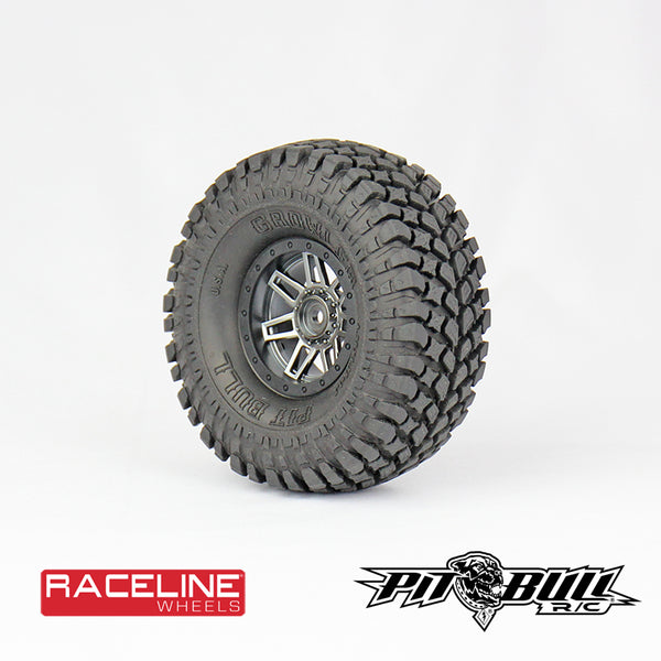 PB9006NK - PITBULL - 1.9 GROWLER AT/Extra R/C Scale Tires // KOMP KOMPOUND  // 2 Two-Stage Foam - 2pcs