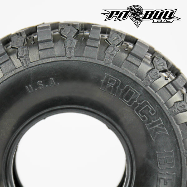 PB9002AK - PIT BULL - 2.2 ROCK BEAST II SCALE RC TIRES // ALIEN KOMPOUND //  NO FOAM - 2pcs