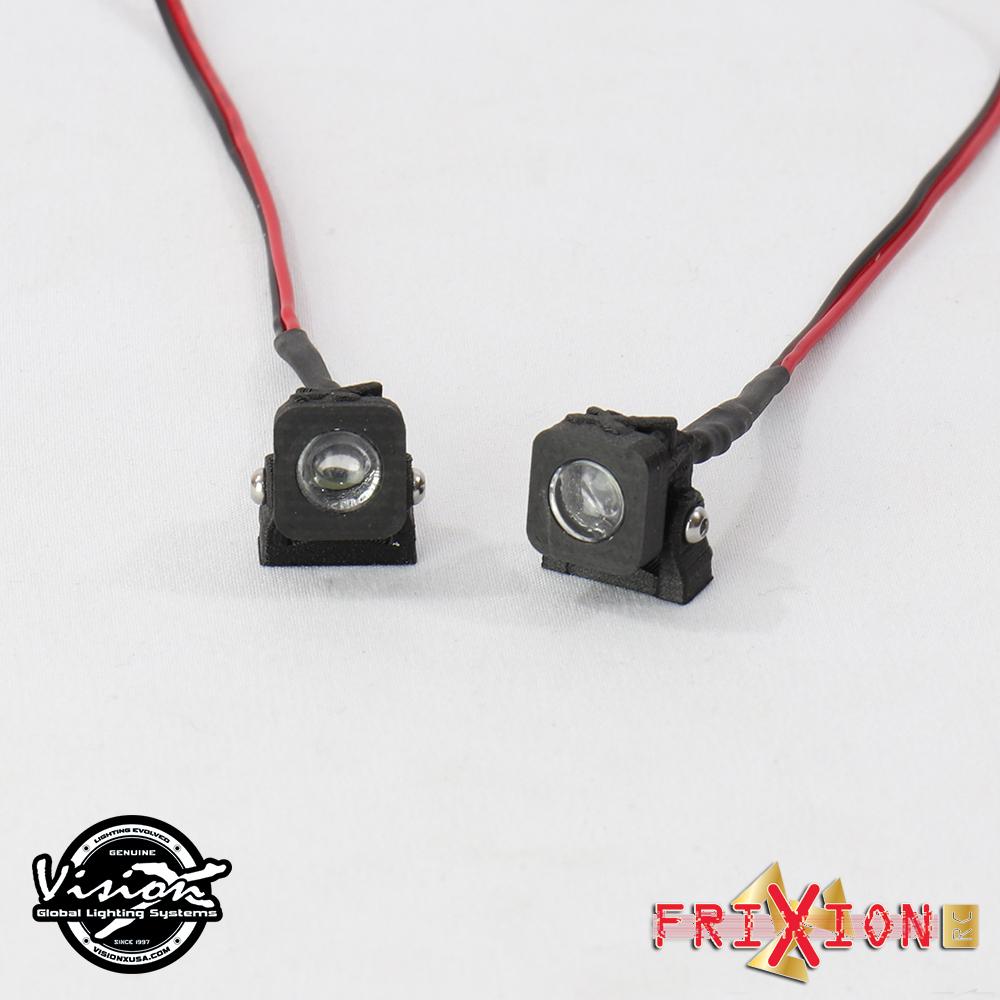 VISION X OPTIMUS LED POD LIGHTS (SQUARE or ROUND) - 2 pods per pack