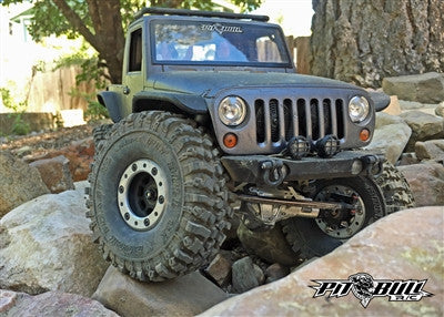 PB9011NK - PITBULL - 1.9 ROCK BEAST XL SCALE RC TIRES (ALIEN KOMPOUND) W/FOAM - 2pcs