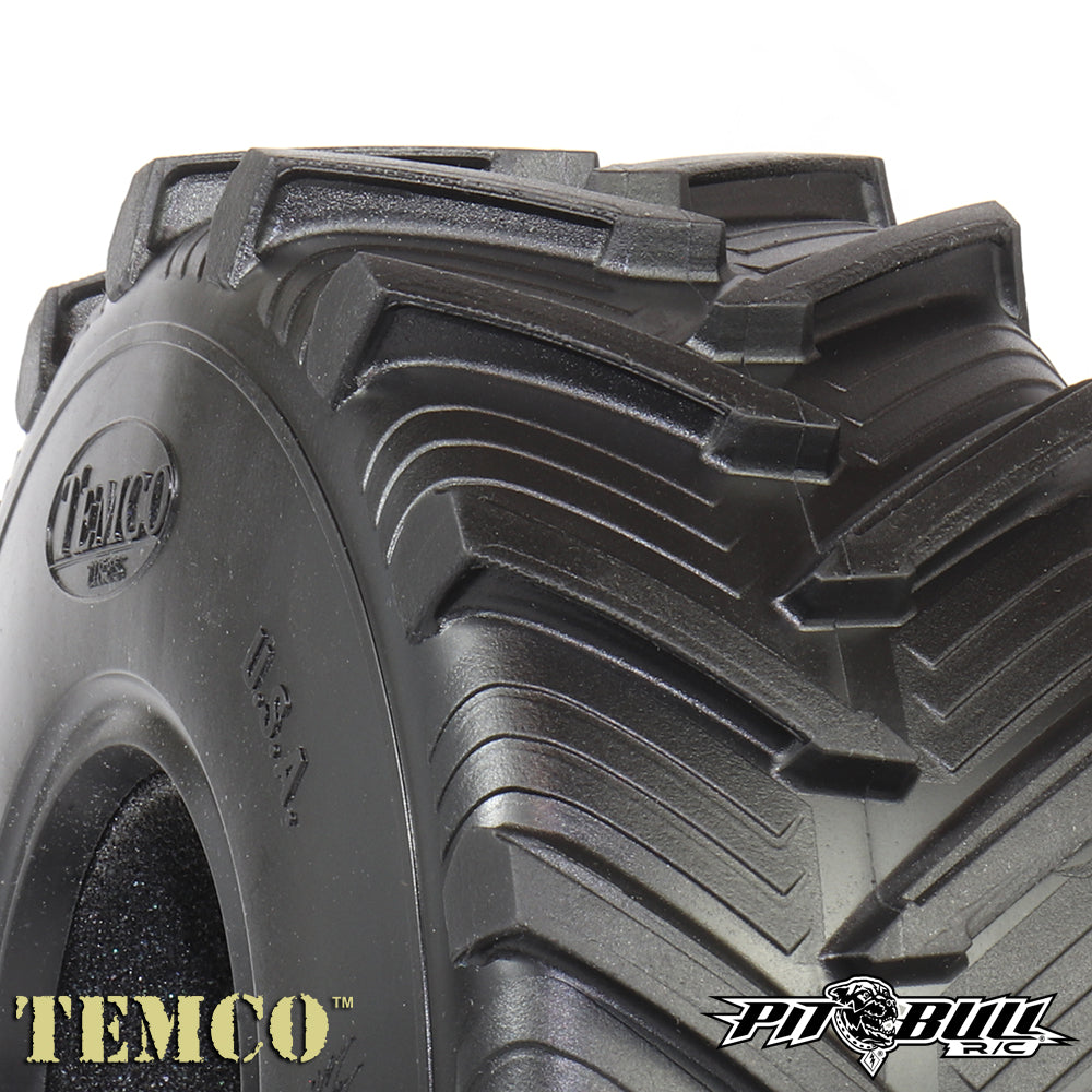PB9031AK - 5.6X2.3-2.2 RC TEMCO SUPER MEGA TRUCK XL & PULLER RC TIRE // ALIEN KOMPOUND / w/Foam (2 tires & 2Foams)