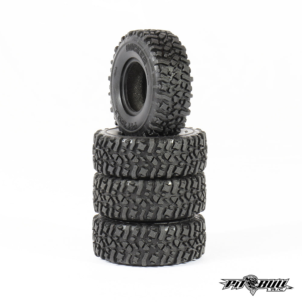 PBR1AK - 1” Pit Bull Rocker Scale tires + standard foam // Alien Kompound - 2 per pack