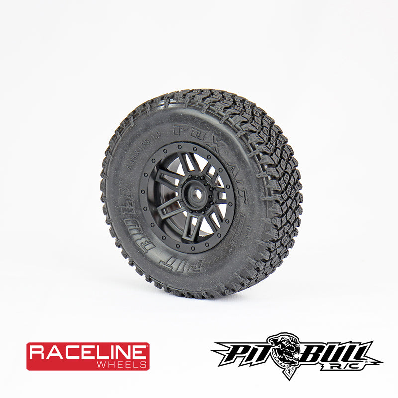 PB9010NK - PITBULL - 1.9 PBX A/T HARDCORE SCALE RC TIRES (ALIEN KOMPOUND)  W/FOAM - 2pcs